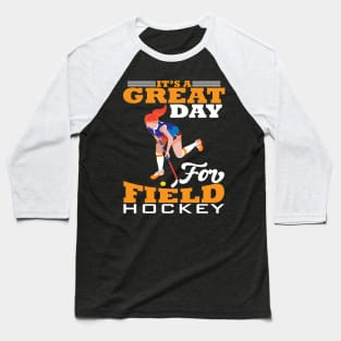 Field Hockey Baseball T-Shirt